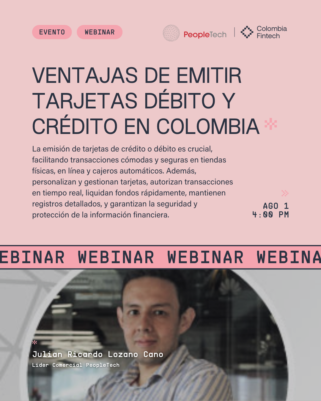 VENTAJAS DE EMITIR TARJETAS DEBITO/CREDITO EN COLOMBIA